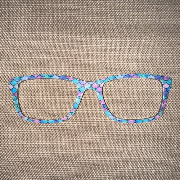 Pair Eyewear Otero Mermaid / Sea scales eye glasses topper - Picture 1 of 1